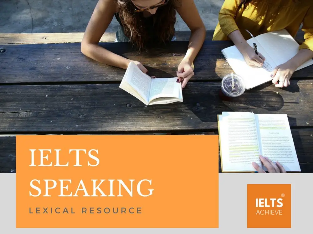 IELTS speaking lexical resource
