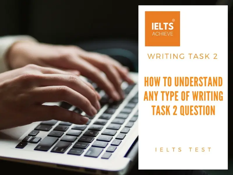 how to understand any type of IELTS writing task 2 question
