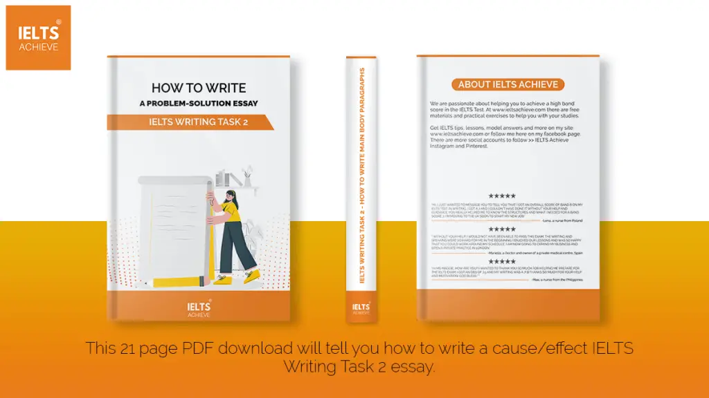 IELTS WRITING TASK 2 - HOW TO WRITE A PROBLEM-SOLUTION ESSAY