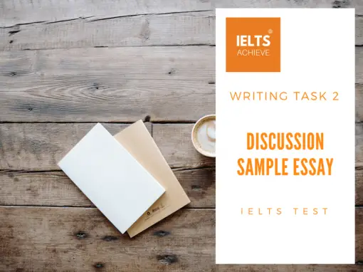 sample discussion essay ielts