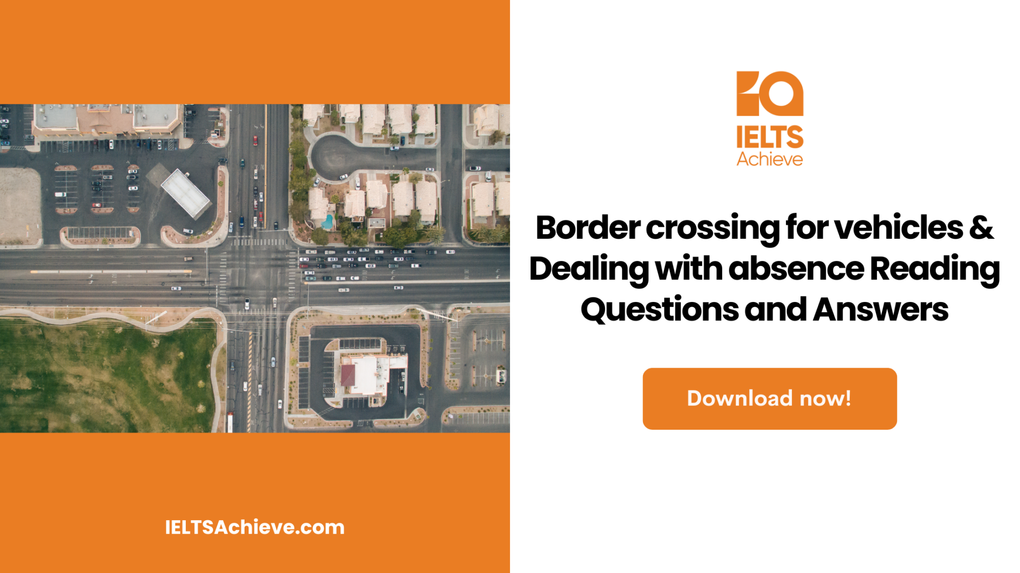 Border crossing for vehicles & Dealing with absence Reading Questions ...